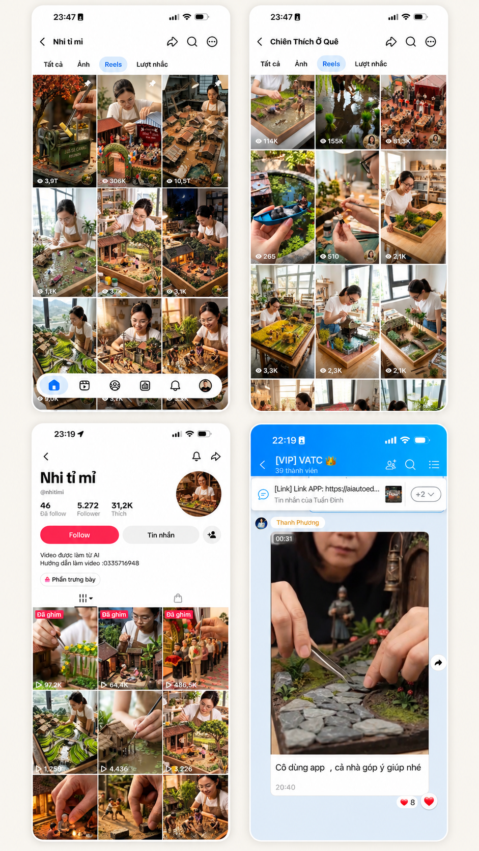 Video AI do chính học viên làm bằng APP TUỔI THƠ DỮ DỘI VATC
